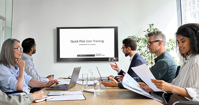Quick Pole group online training